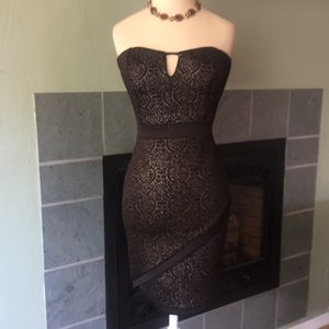 Flirty Strapless Minidress